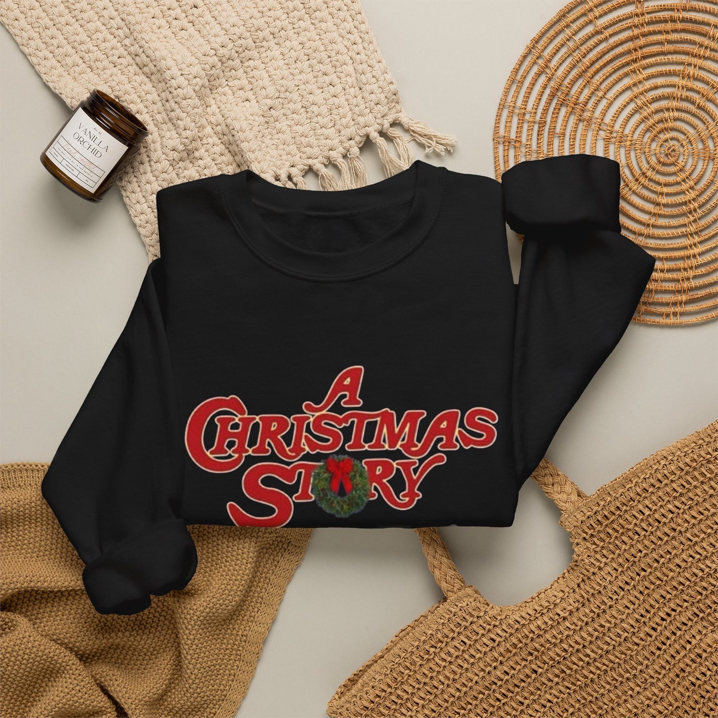 A Christmas Story Funny Retro Sweater NEW Unisex Heavy Blend Crewneck Sweatshirt
