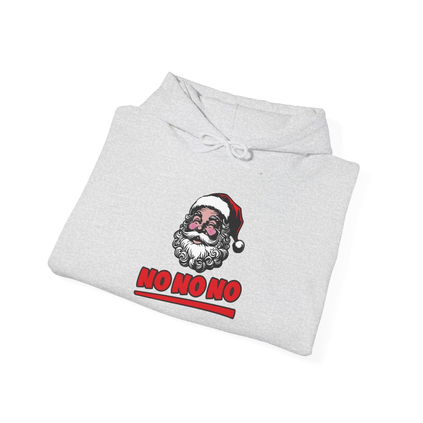 Santa Funny Christmas Graphic Hoodie Unisex Heavy Blend™ Hooded Sweatshirt