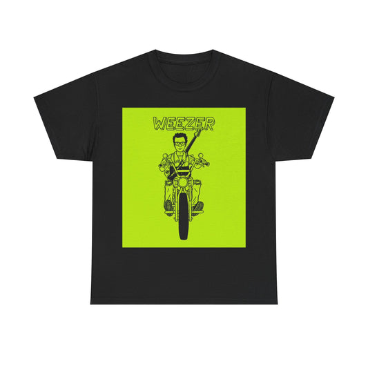Weezer T-shirt rock punk graphic retro California Unisex Heavy Cotton Tee