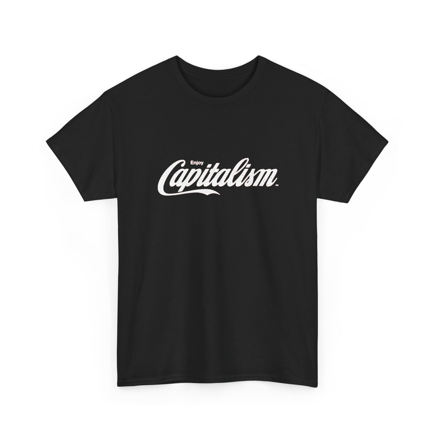 Enjoy Capitalization Graphic T Shirt NEW Adult Regular Sizing Tee