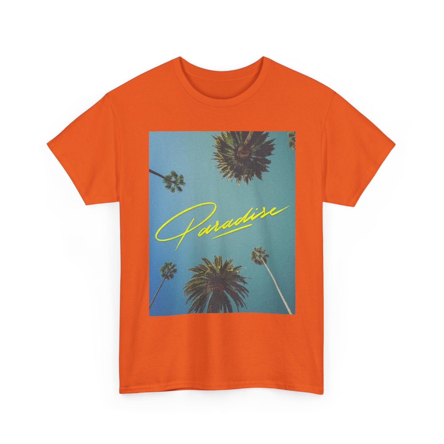 Paradise Graphic T Shirt NEW Adult Unisex Heavy Cotton Tee
