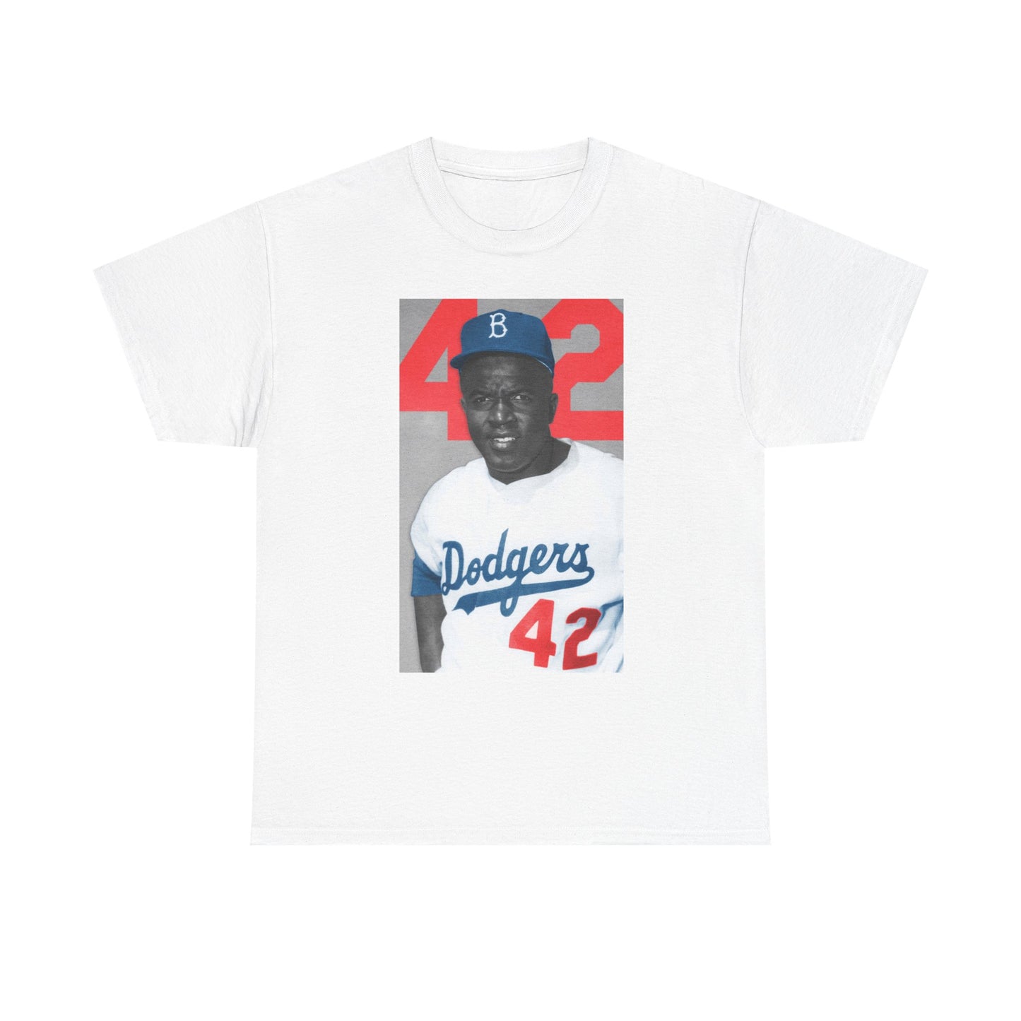 Jackie Robinson Retro 42 T Shirt BRAND NEW Apparel Unisex Graphic Tee USA