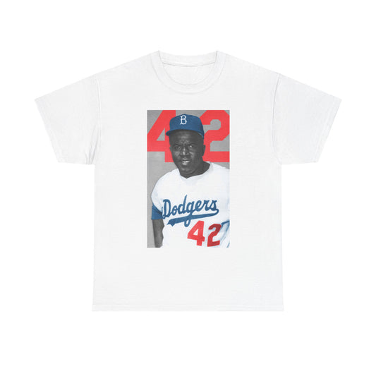 Jackie Robinson Retro 42 T Shirt BRAND NEW Apparel Unisex Graphic Tee USA
