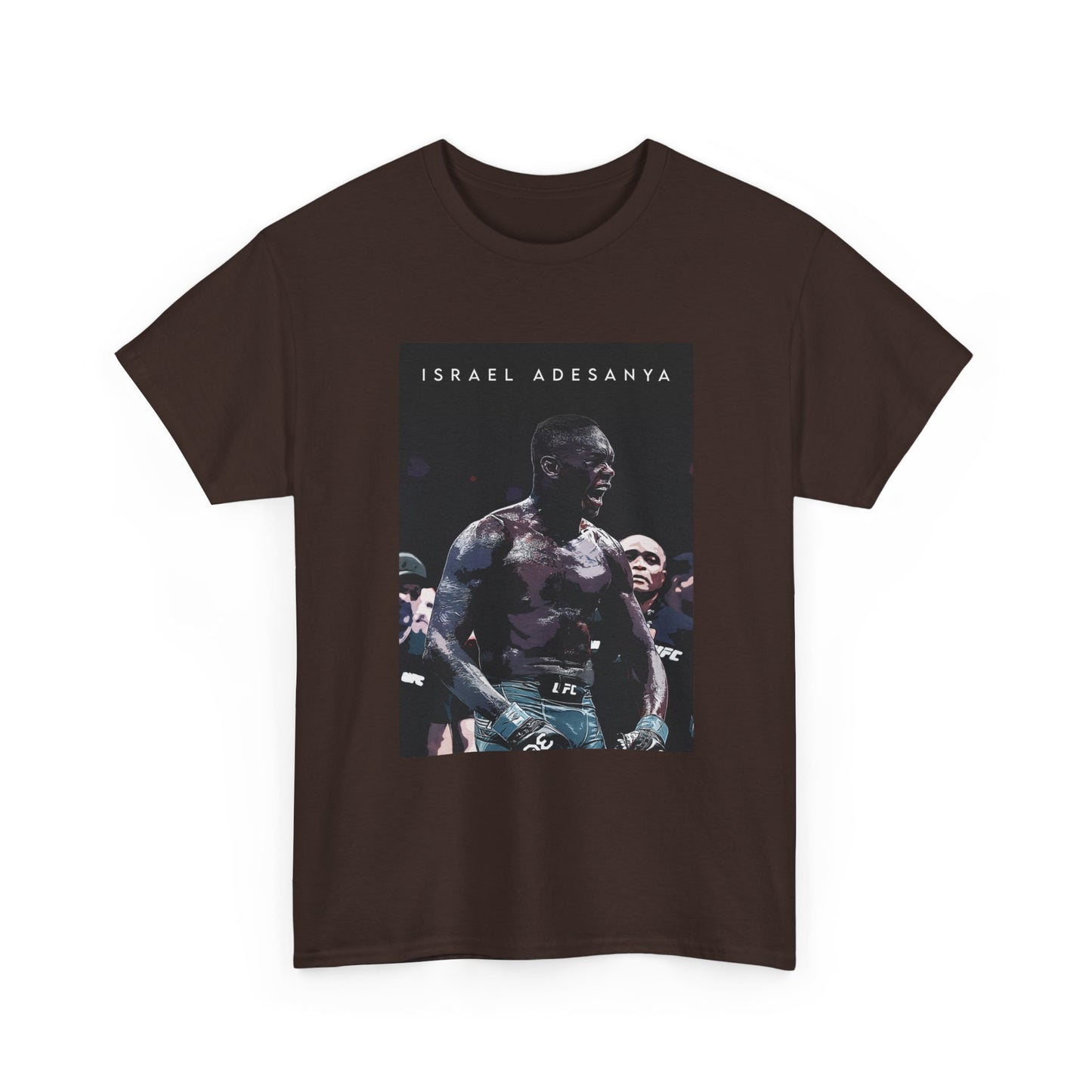 Israel Adesanya Tshirt Poster MMA UFC Merch Champ Graphic Unisex Heavy Cotton