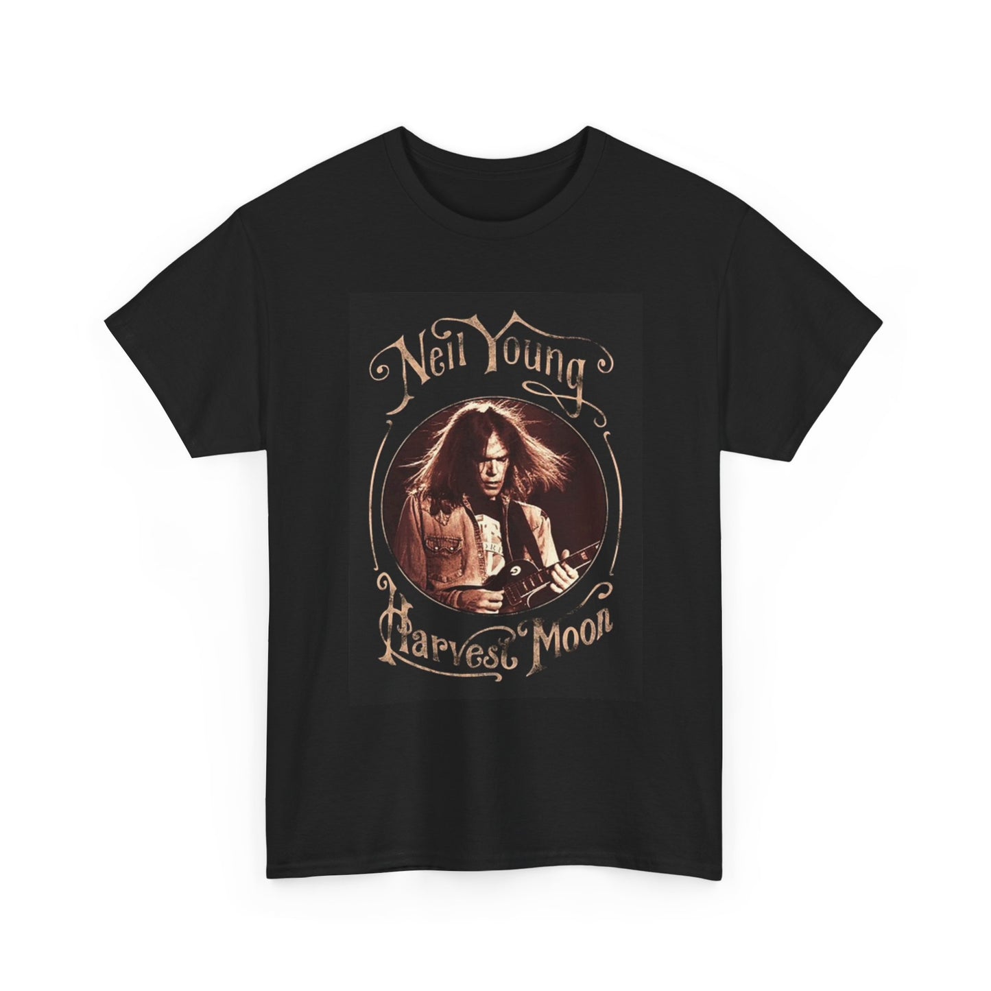 Neil young Graphic T Shirt Vintage Music Poster Unisex Heavy Cotton Tee