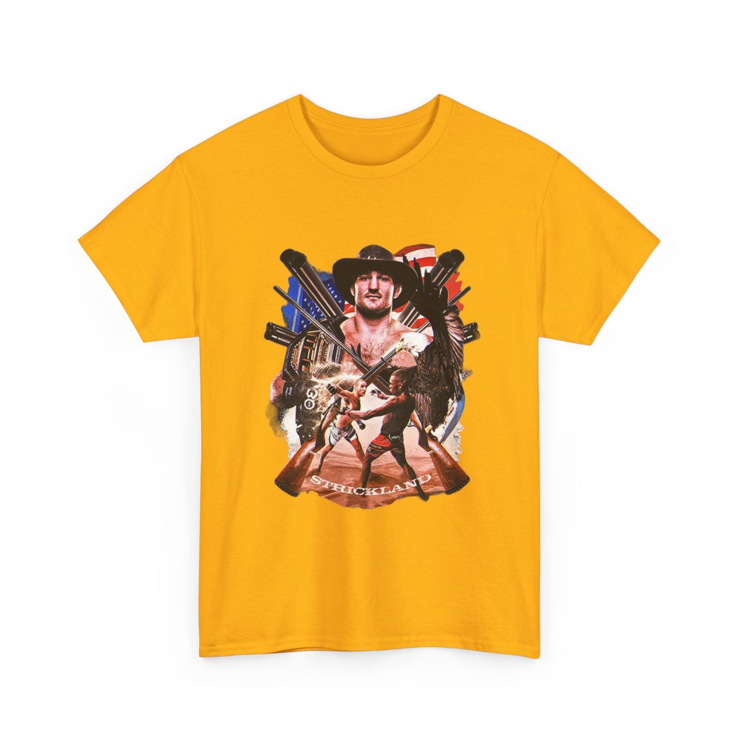 Sean Strickland T-shirt UFC graphic mma wrestling Unisex Heavy Cotton Tee