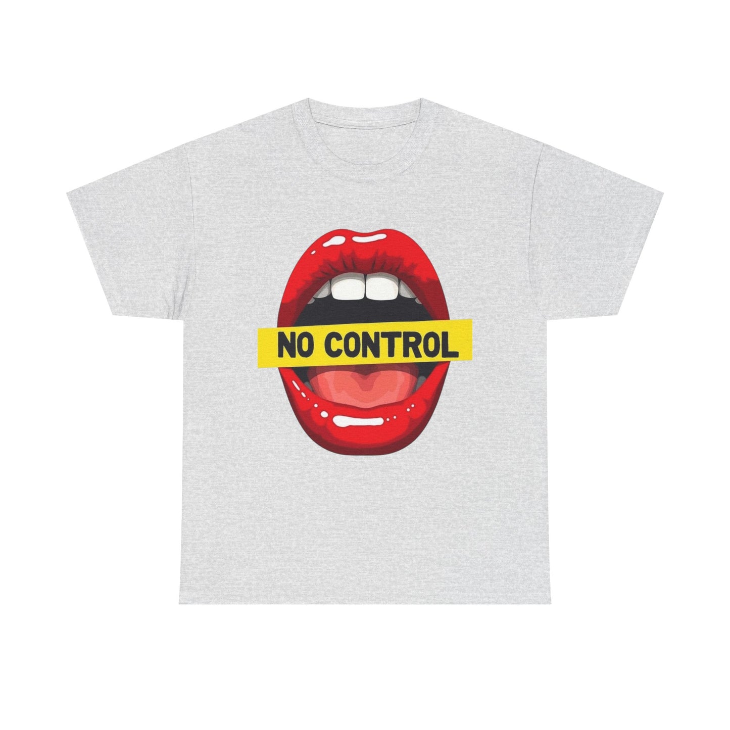 No Control Graphic T Shirt Unisex Heavy Cotton Tee