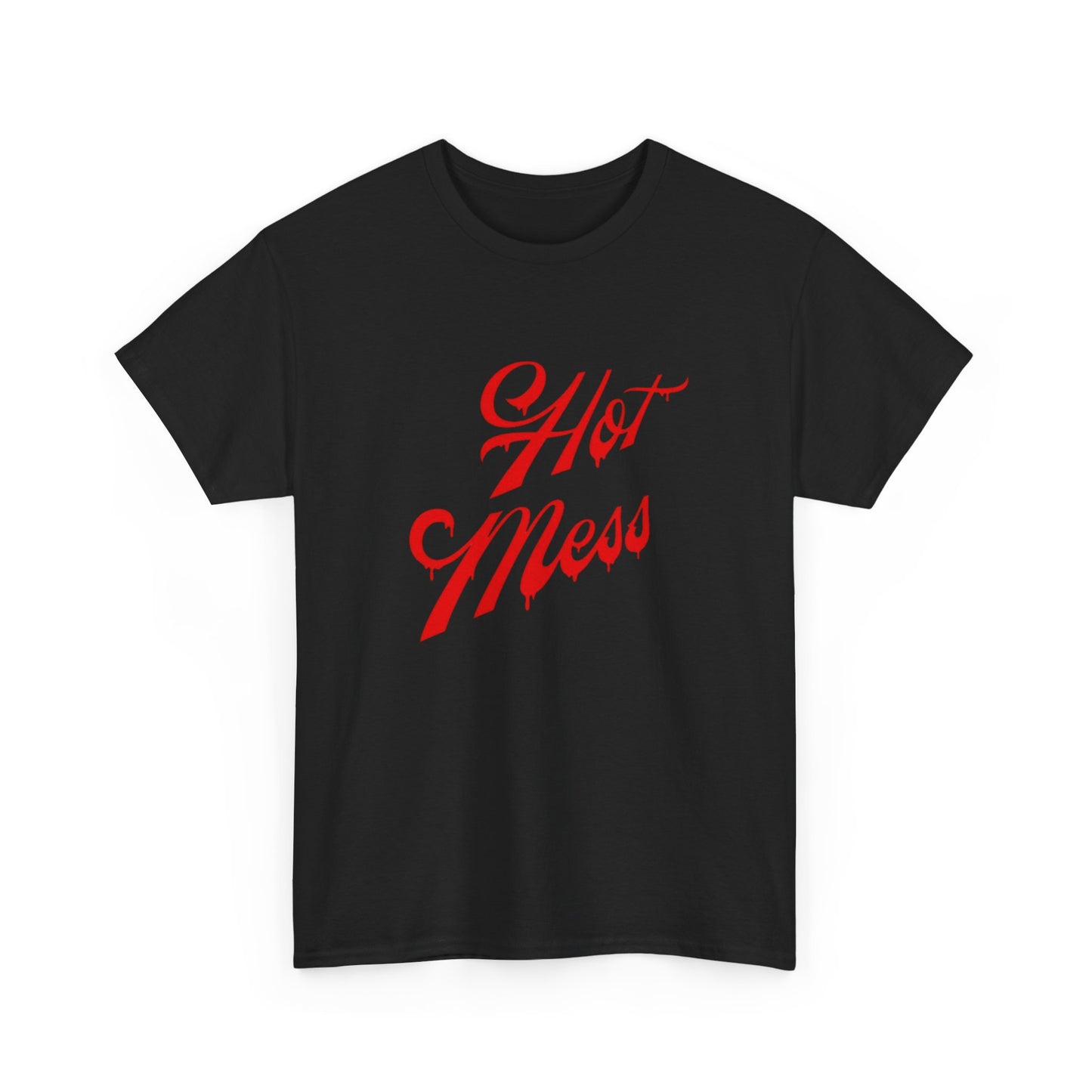 Hot Mess Graphic T Shirt NEW Adult Cotton