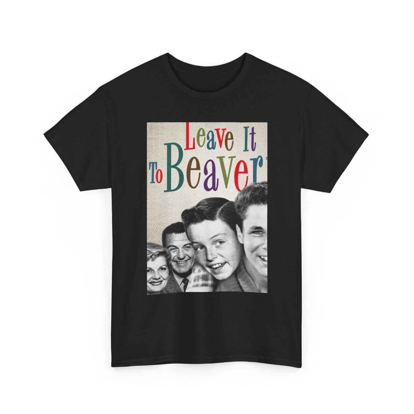 Leave It To Beaver Graphic T Shirt Vintage Unisex Heavy Cotton Tee