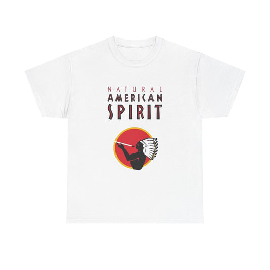 American Spirit Cigarettes Graphic T Shirt NEW ADULT Unisex Heavy Cotton Tee