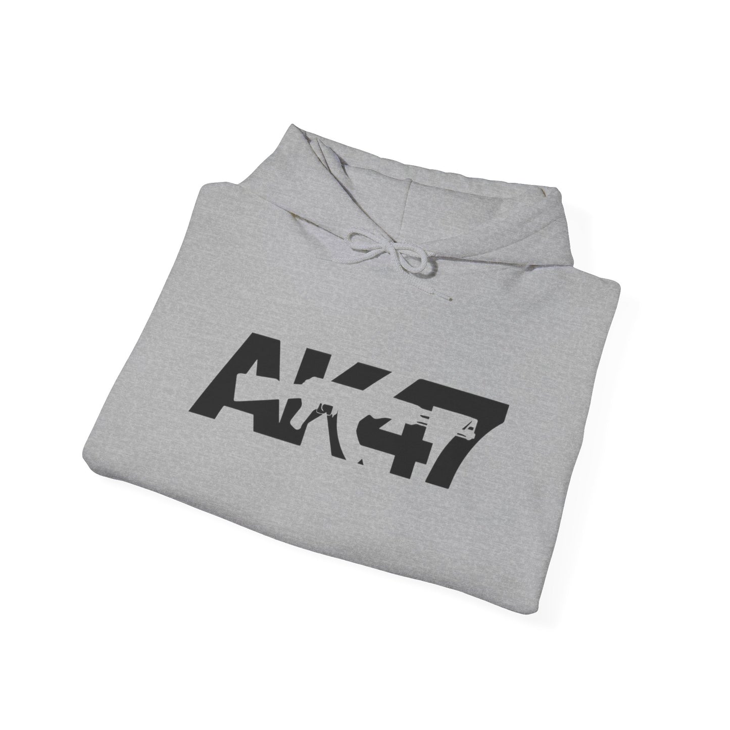 AK 47 Graphic Hoodie Unisex Heavy Blend™ Hooded Sweatshirt