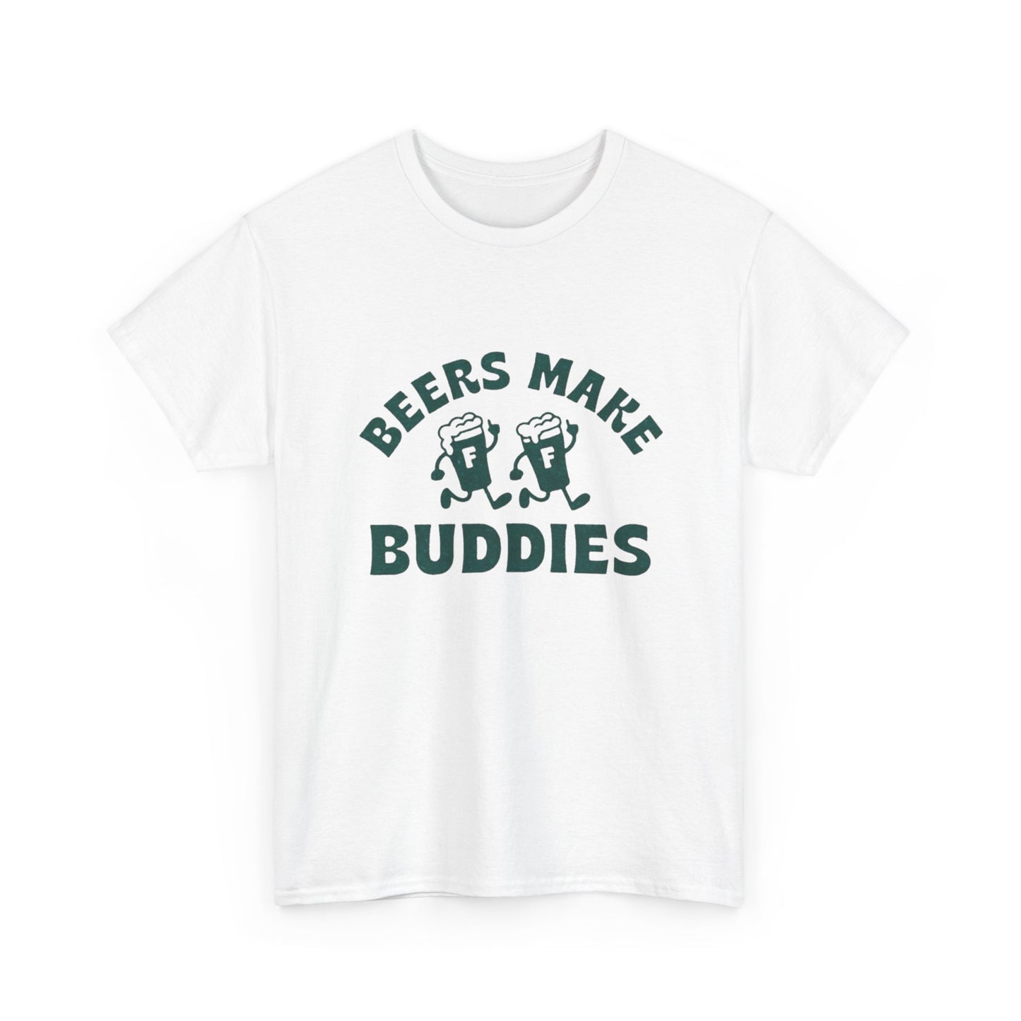 Beers Make Buddies Graphic T Shirt ADULT NEW