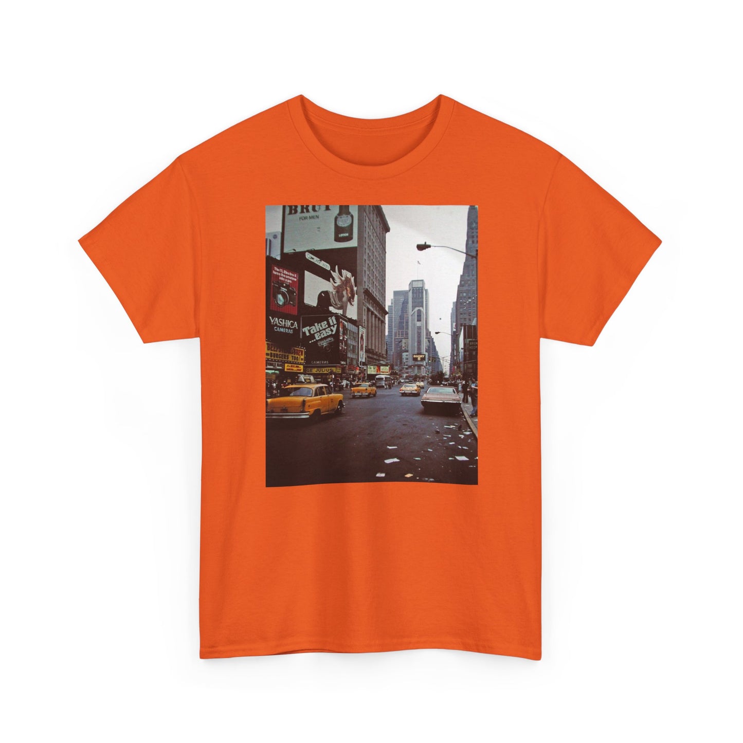 New York retro vintage supreme style Heavy Cotton Tee
