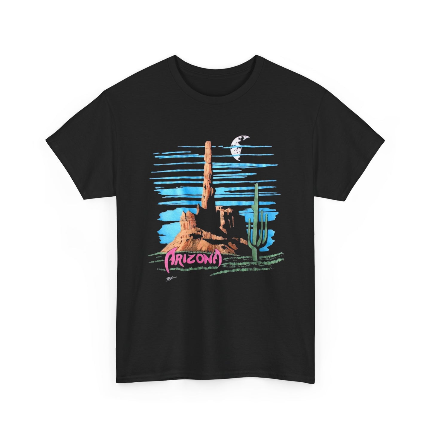 Arizona Desert Vintage Graphic T Shirt S-5XL NEW Unisex Heavy Cotton Tee