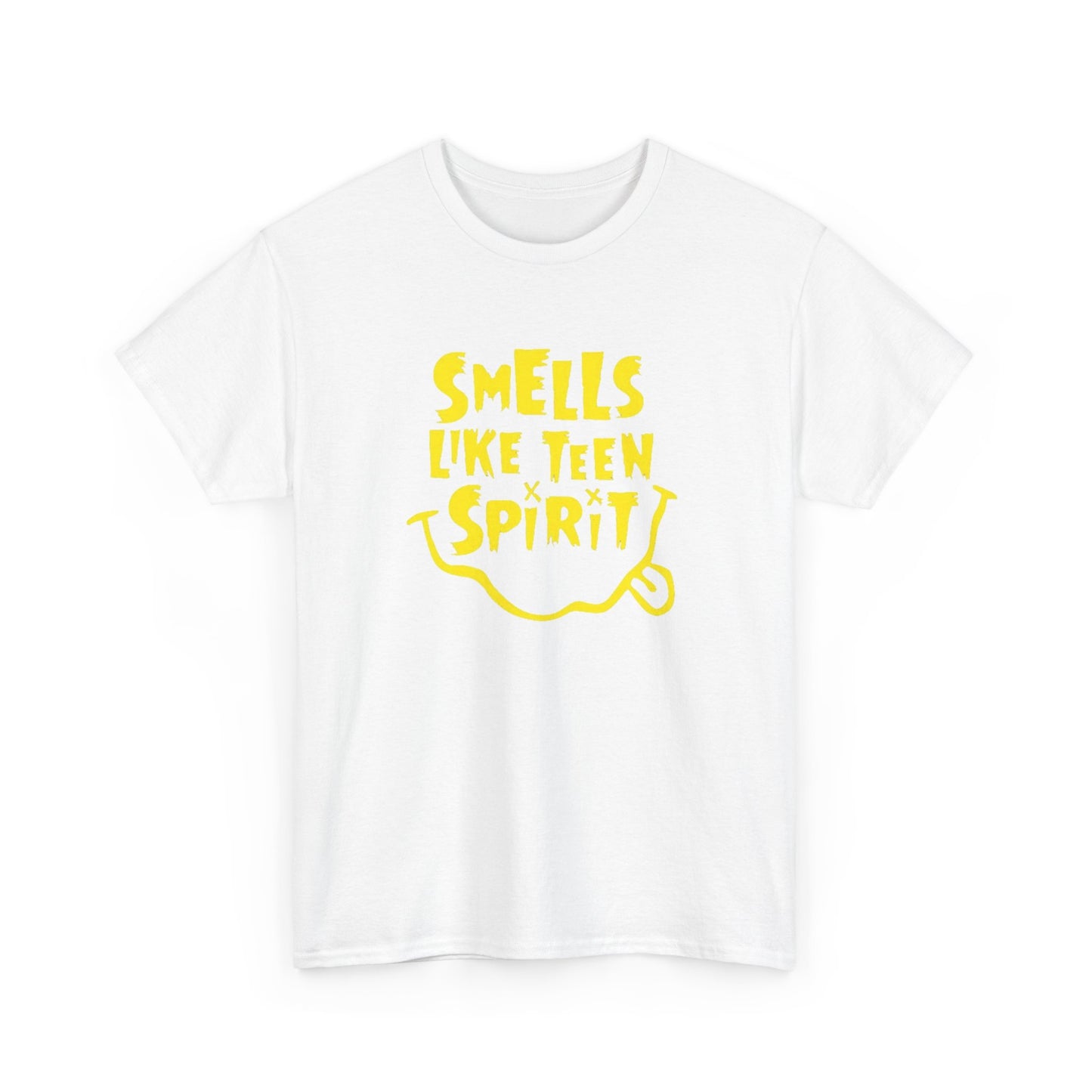 Smells Like Teen Spirit Nirvana Graphic T Shirt Unisex Heavy Cotton Tee