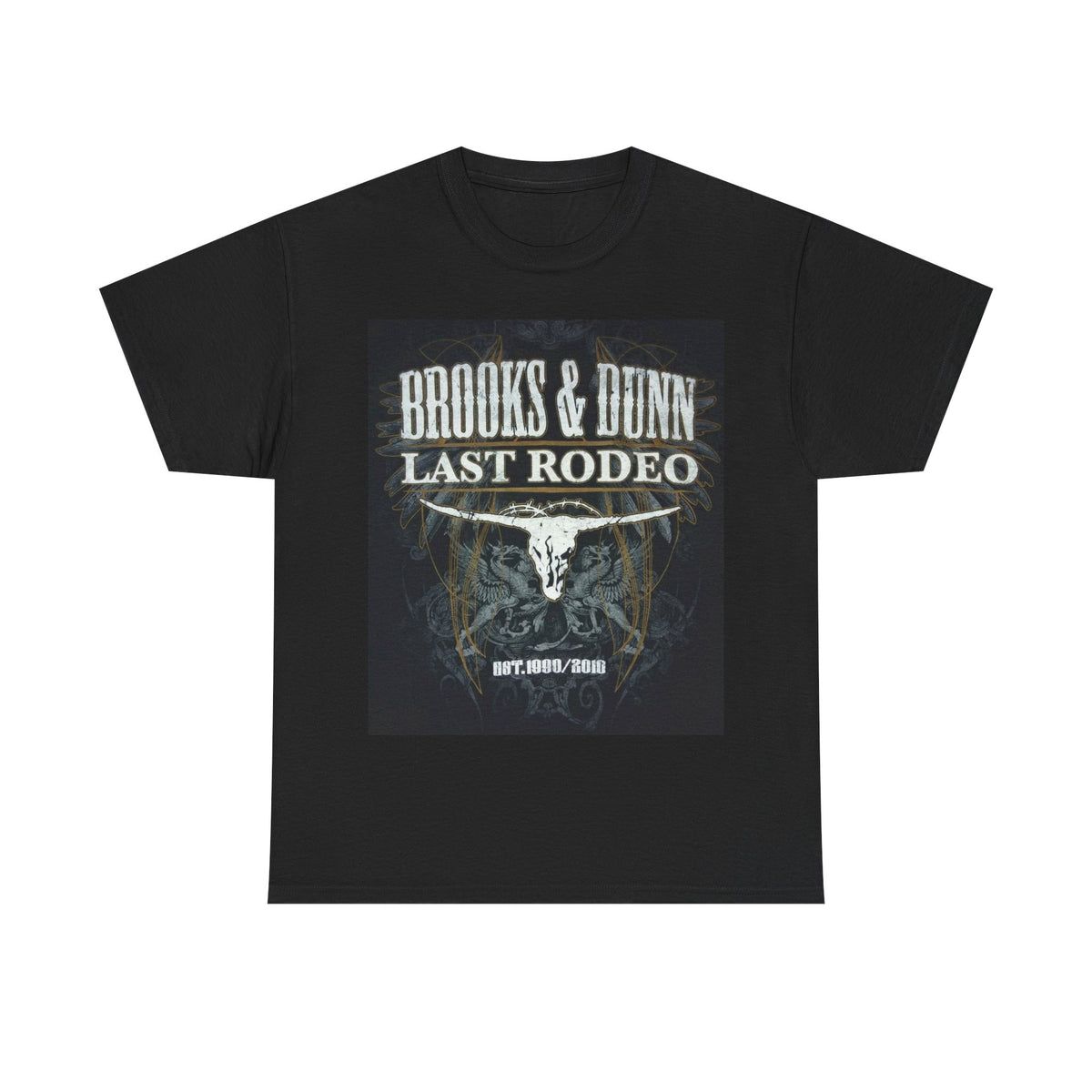 Brooks And Dunn Tshirt Vintage country retro Heavy Cotton Tee Country Fest