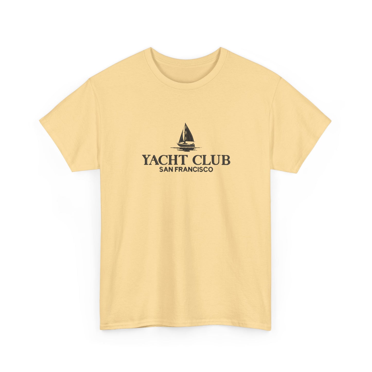 Yacht Club San Francisco Graphic T Shirt NEW Unisex Heavy Cotton Tee