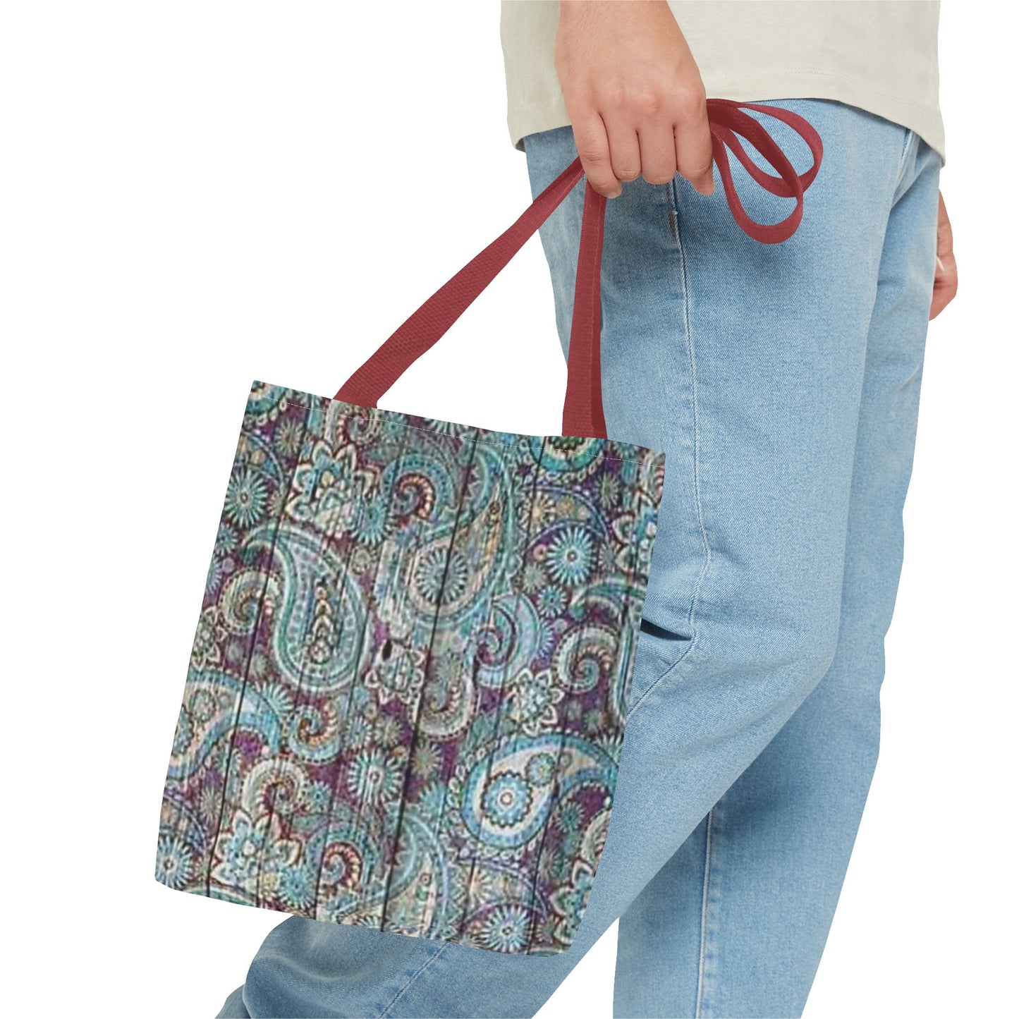 Paisley All Over Multi Color BRAND NEW MODERN Tote Bag (AOP)