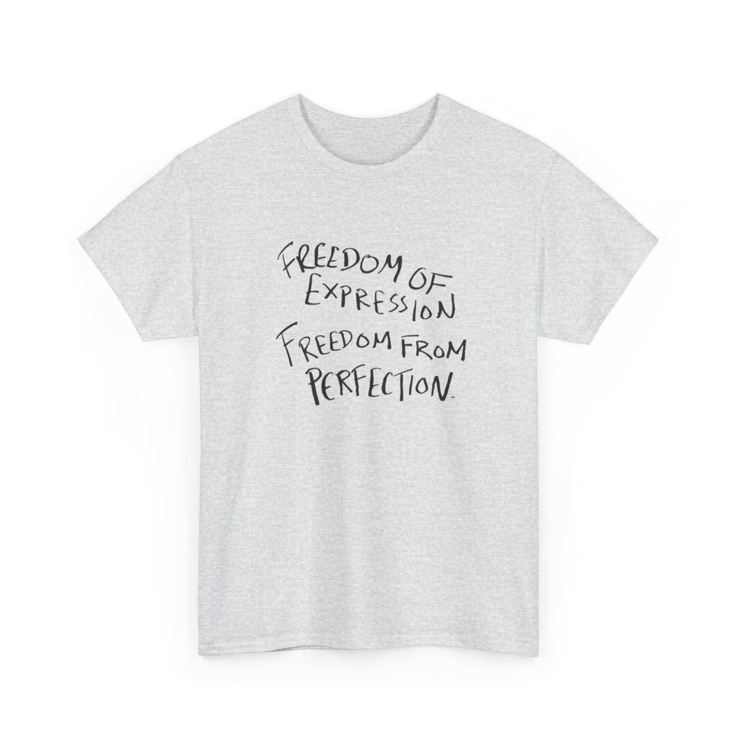 Freedom Of Expression Graphic T Shirt Unisex Heavy Cotton Tee Gift Vintage