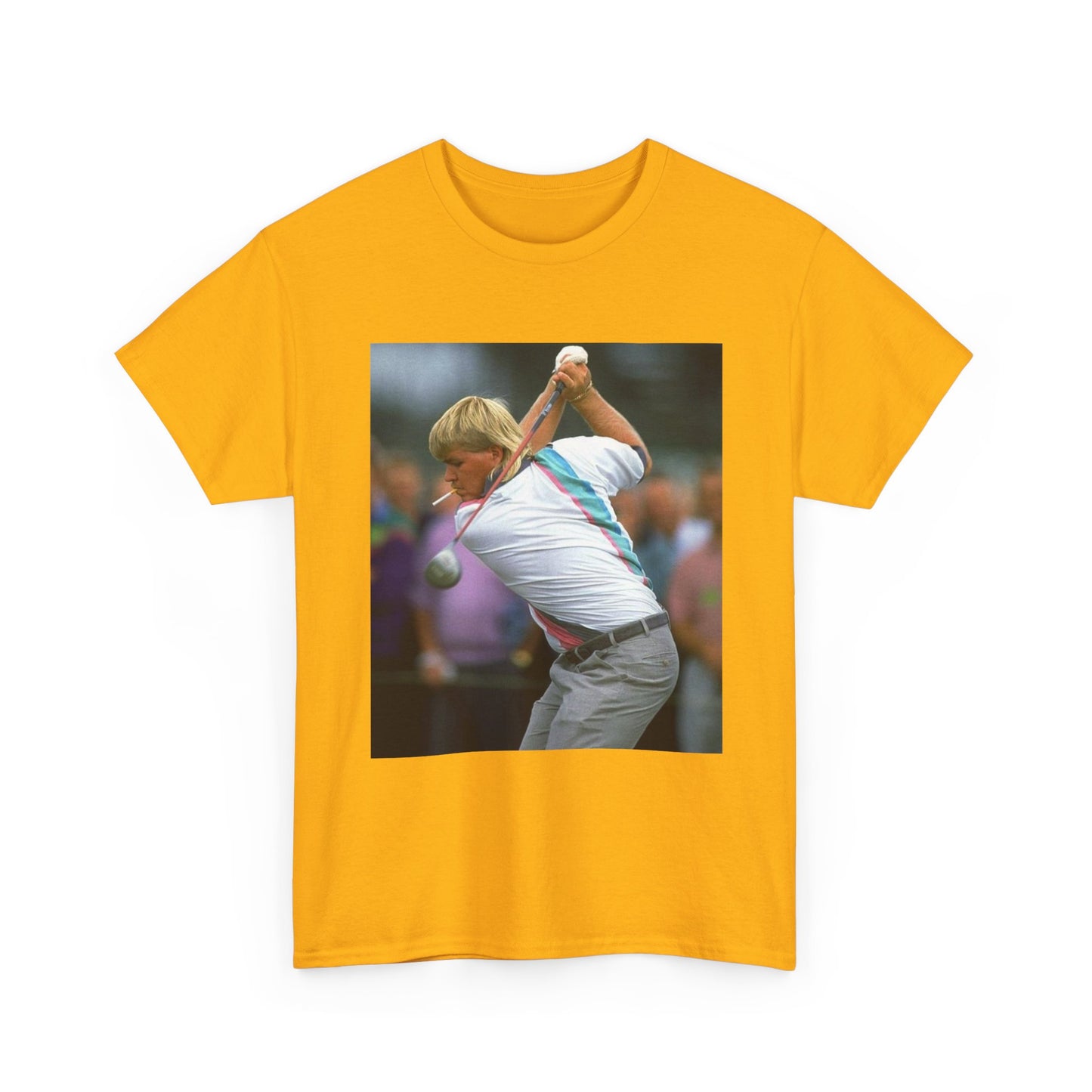 John Daly TShirt Masters golf club Tiger woods Vintage Unisex Heavy Cotton Tee