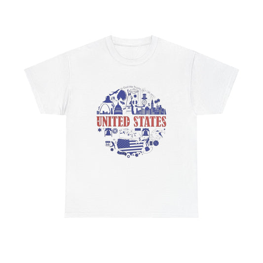 United States In God We Trust Graphic T Shirt NEW Adult Tee