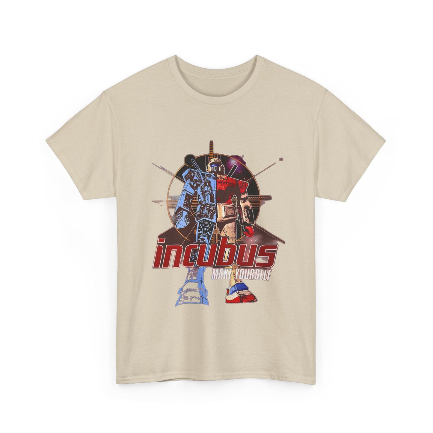Incubus T-shirt vintage rock band retro metal Unisex Heavy Cotton Tee
