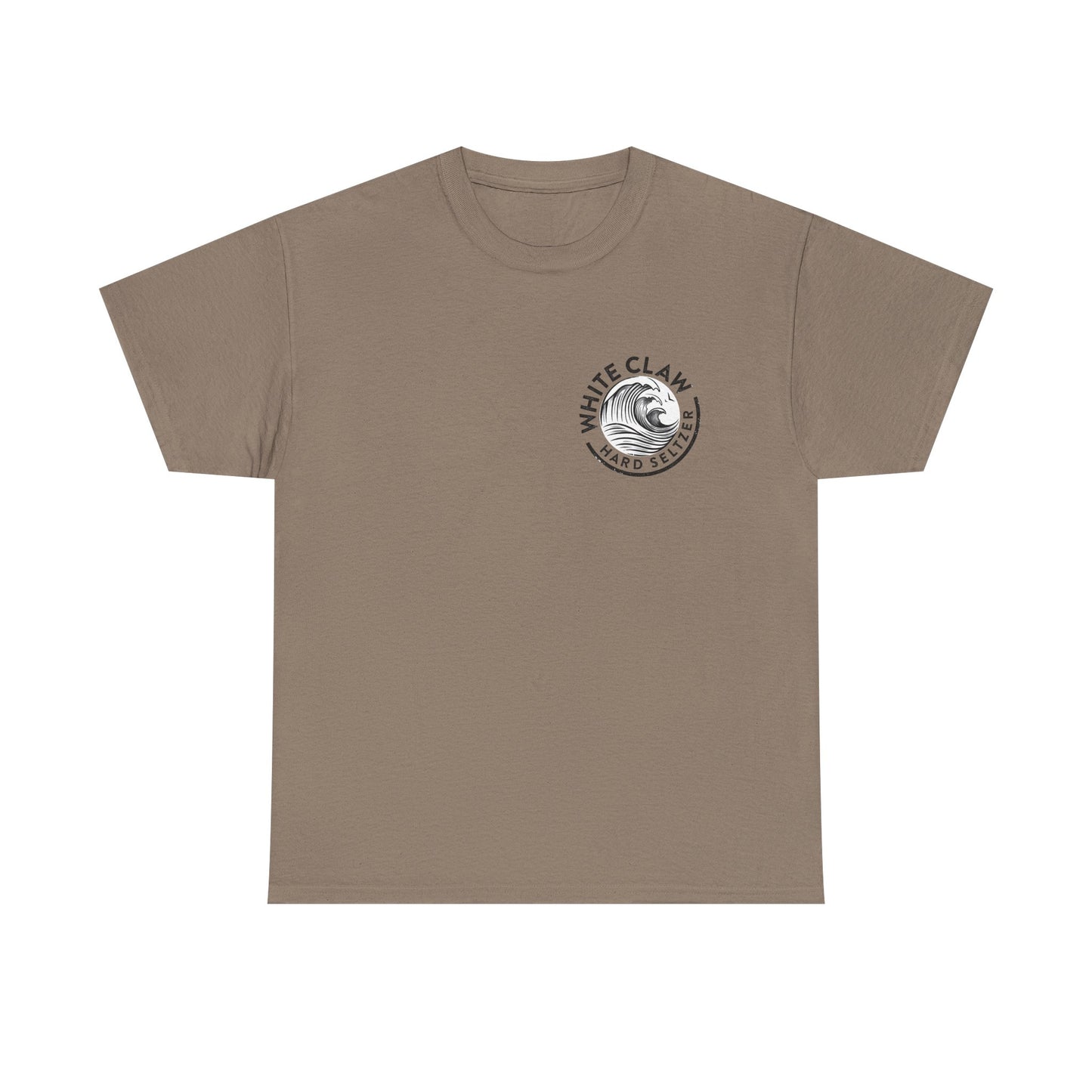 White Claw Retro Graphic T Shirt Adult NEW Unisex Heavy Cotton Tee