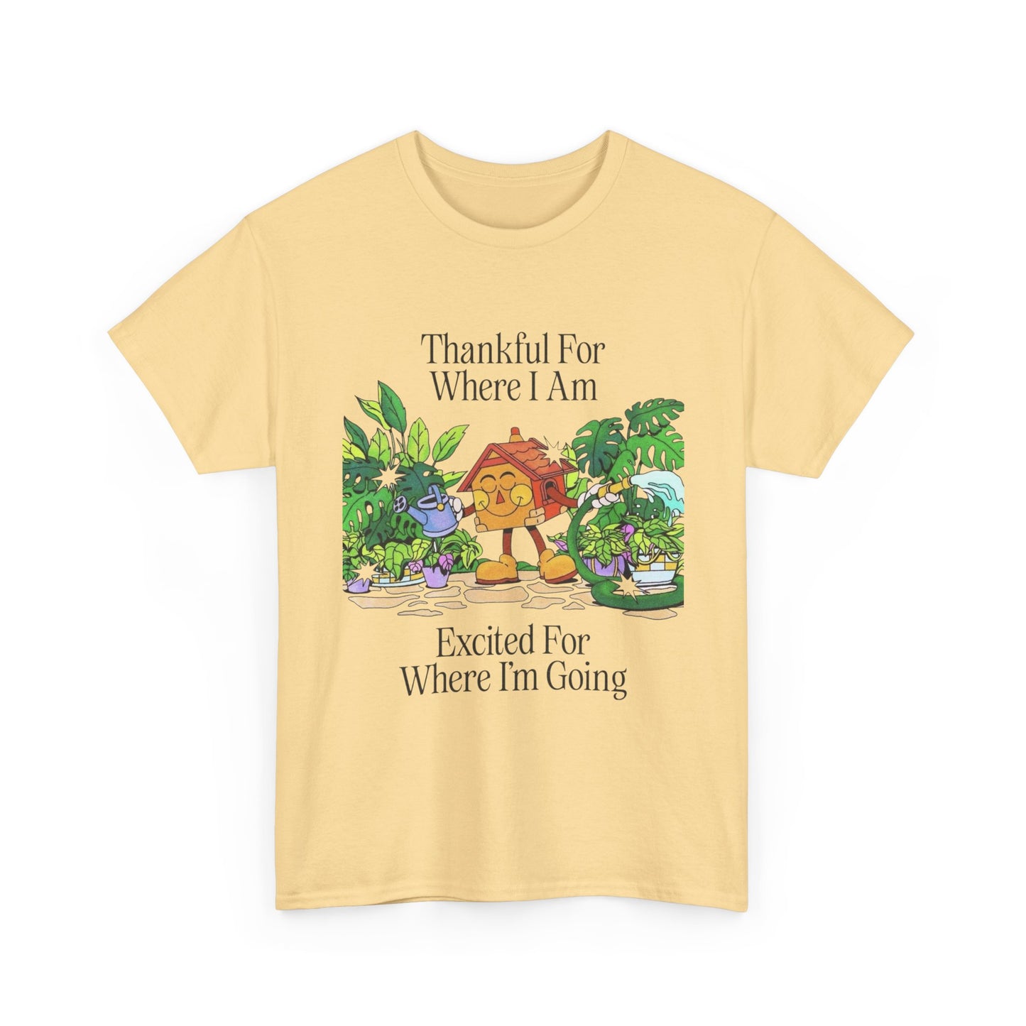 Excited For Where I'm Going T-Shirt NEW Gift Unisex Heavy Cotton Tee