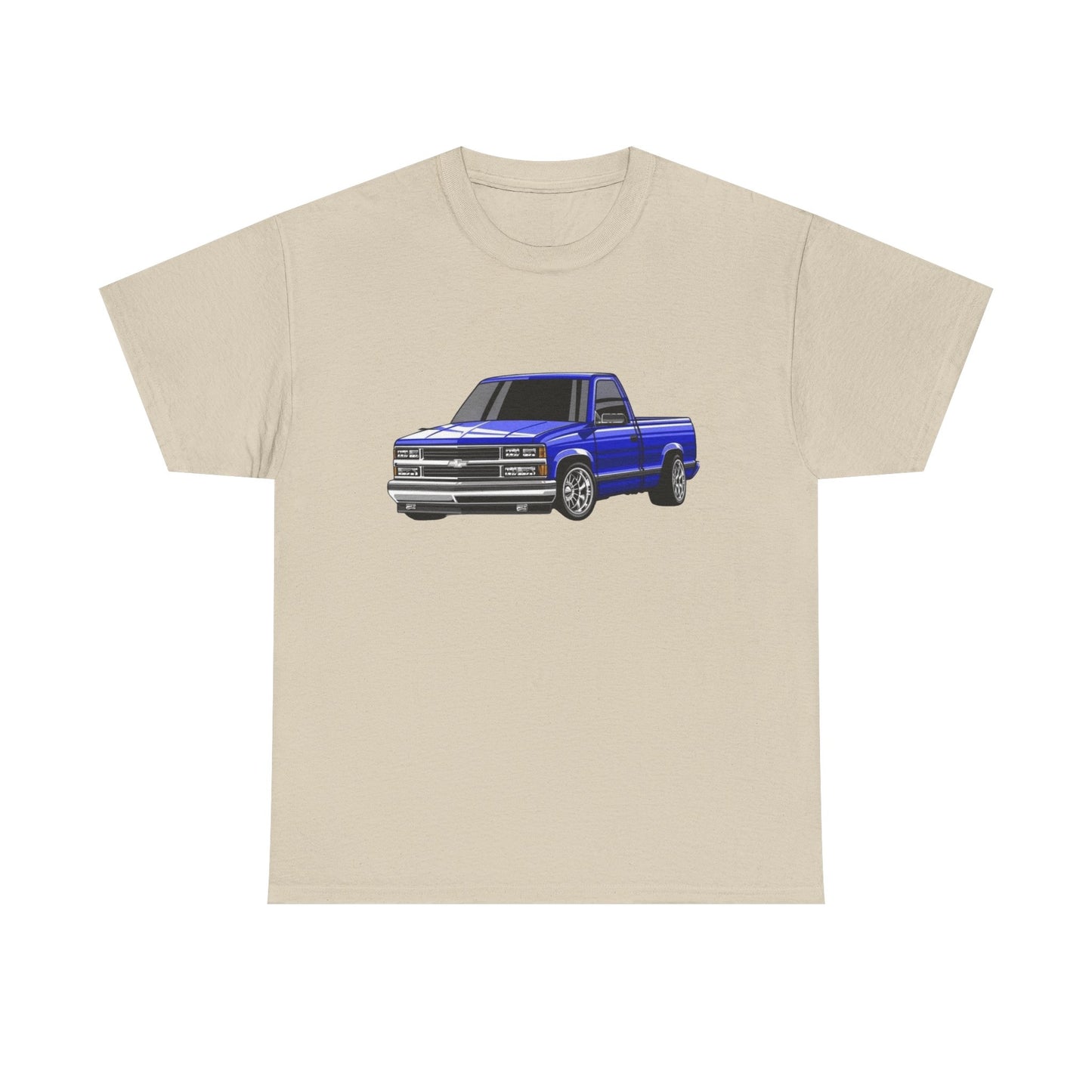Chevy OBS Pickup 90s Graphic T Shirt Unisex Heavy Cotton Tee NEW
