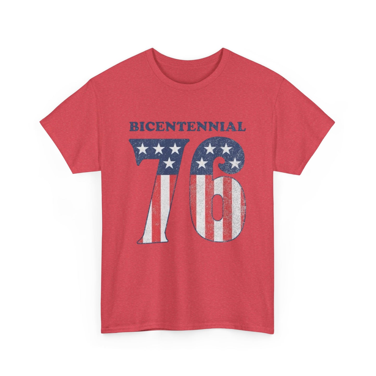 Bicentennial USA 76 Anniversary Graphic T Shirt Adult New Tee