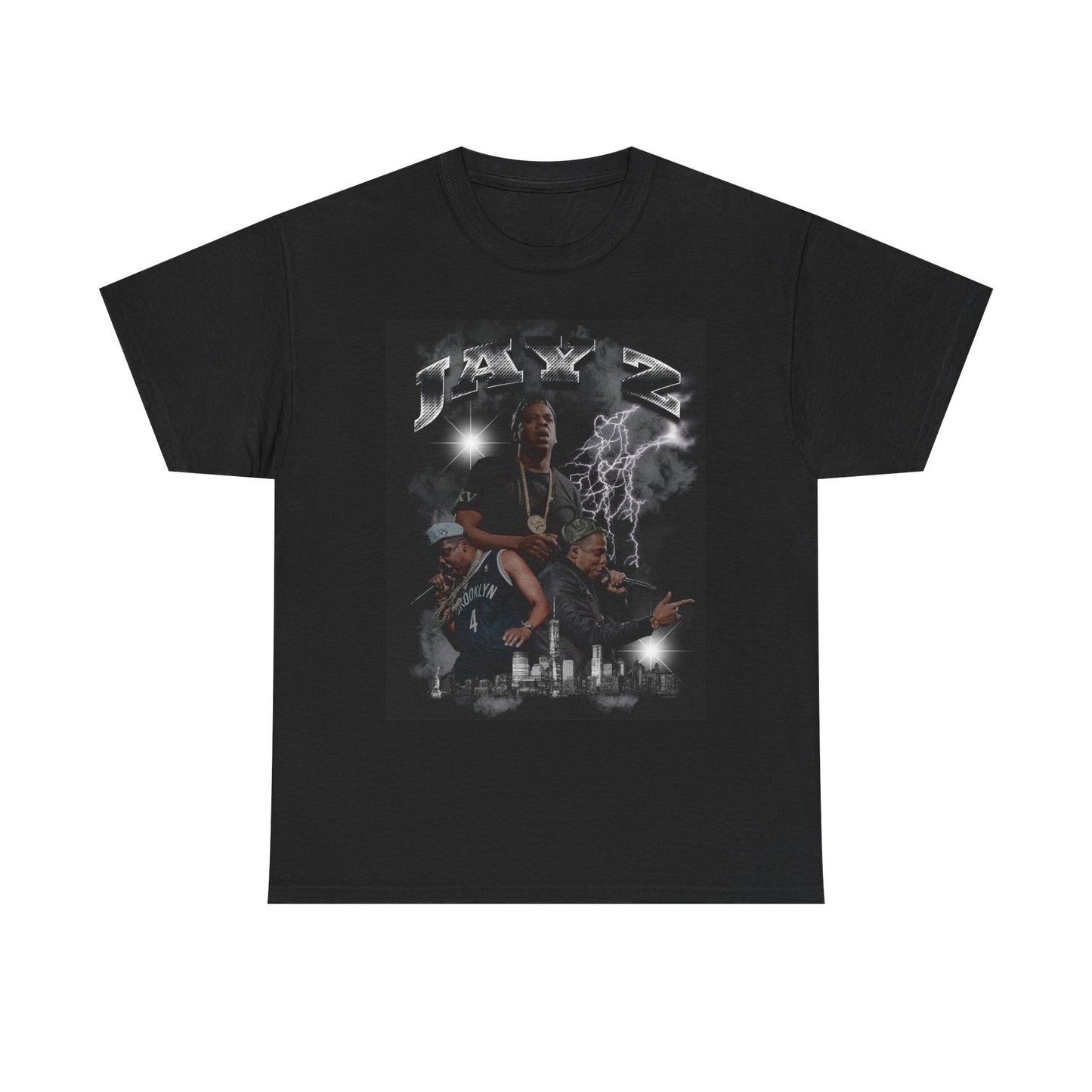 Jay Z Graphic T Shirt Vintage Retro Rap Unisex Heavy Cotton Tee