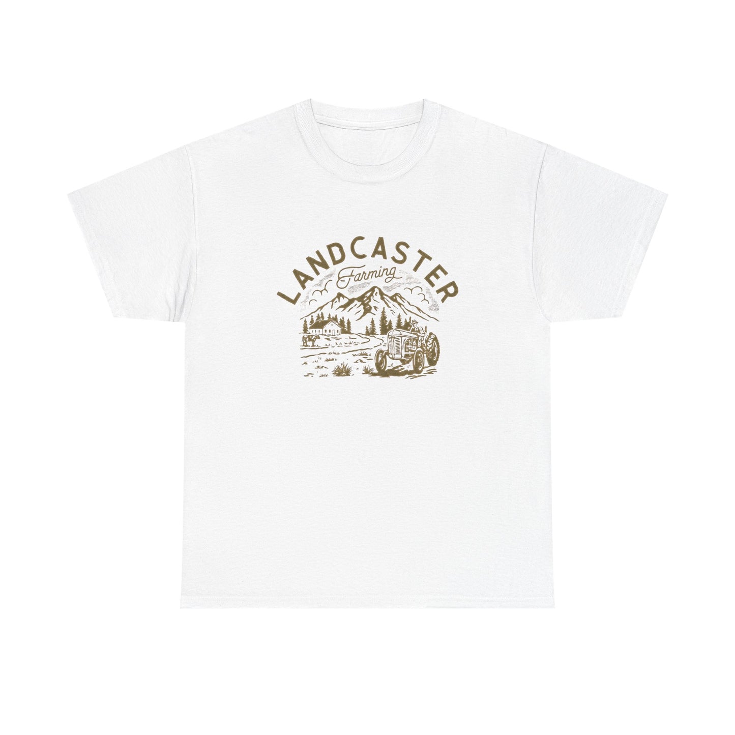 Lancaster Farming Graphic T Shirt Unisex Heavy Cotton Tee