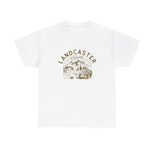 Lancaster Farming Graphic T Shirt Unisex Heavy Cotton Tee