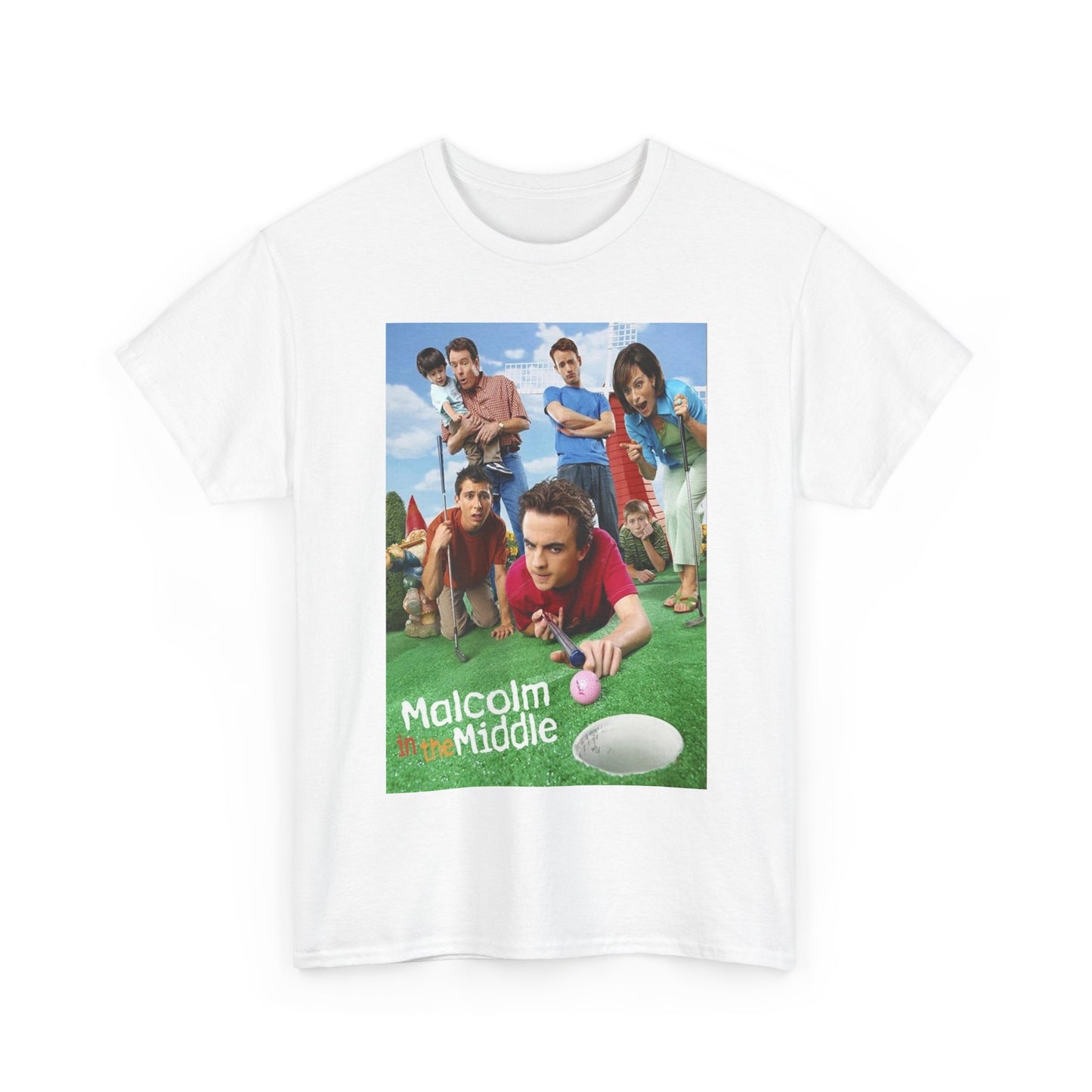 Malcom In The Middle Shirt Retro Tv Series Comedy Unisex Heavy Cotton Tee
