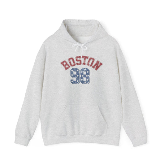Boston Vintage Graphic Hoodie Unisex Heavy Blend™ Hooded Sweatshirt