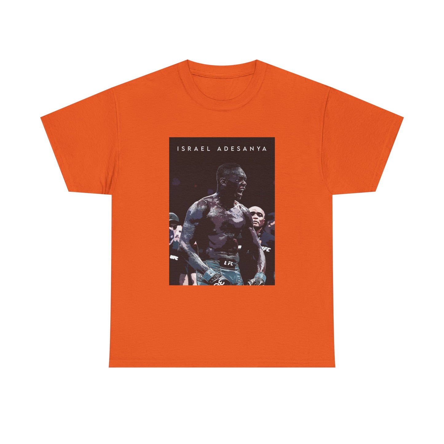 Israel Adesanya Tshirt Poster MMA UFC Merch Champ Graphic Unisex Heavy Cotton