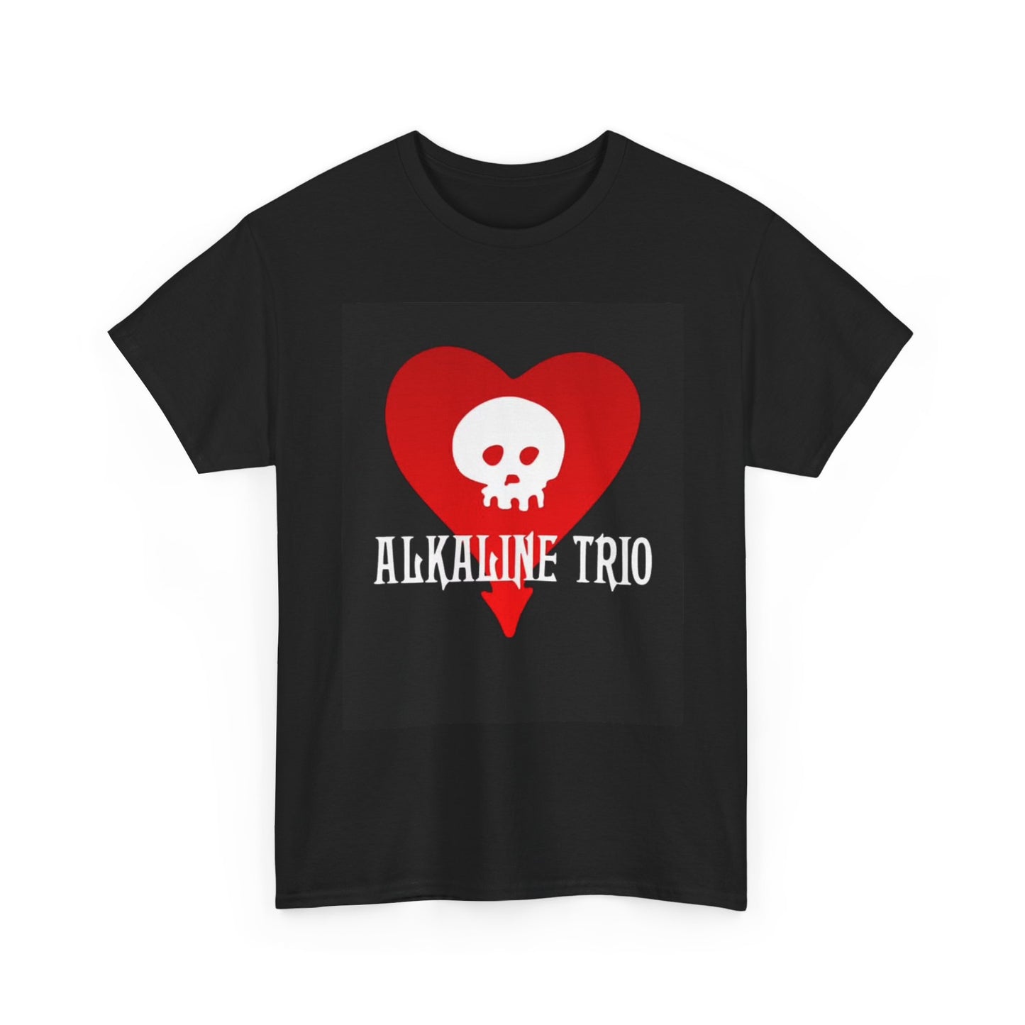 Alkaline Trio Tshirt Vintage Punk Rock Heart Merch Unisex Heavy Cotton Tee