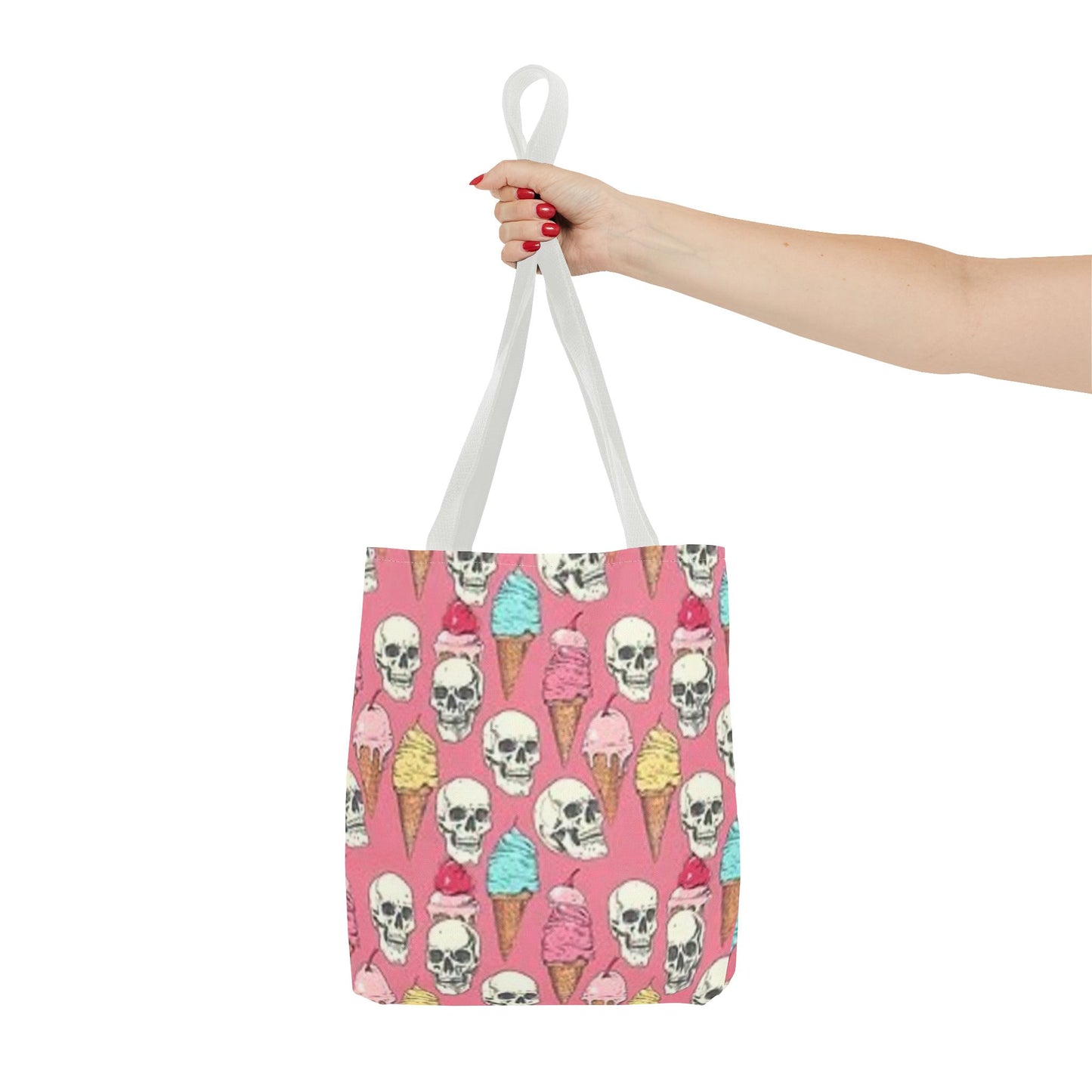 Ice Cream Checkered All Over Print BRAND NEW Purse Pocketbook - Travel Tote Bag