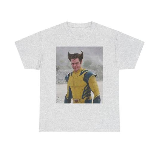 Jim Carrey Funny Superhero Graphic T Shirt Unisex Heavy Cotton Tee Gift New