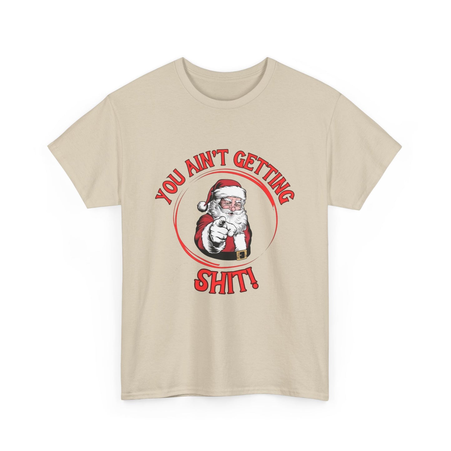 Funny Santa Jokes Graphic T Shirt Unisex NEW Heavy Cotton Tee