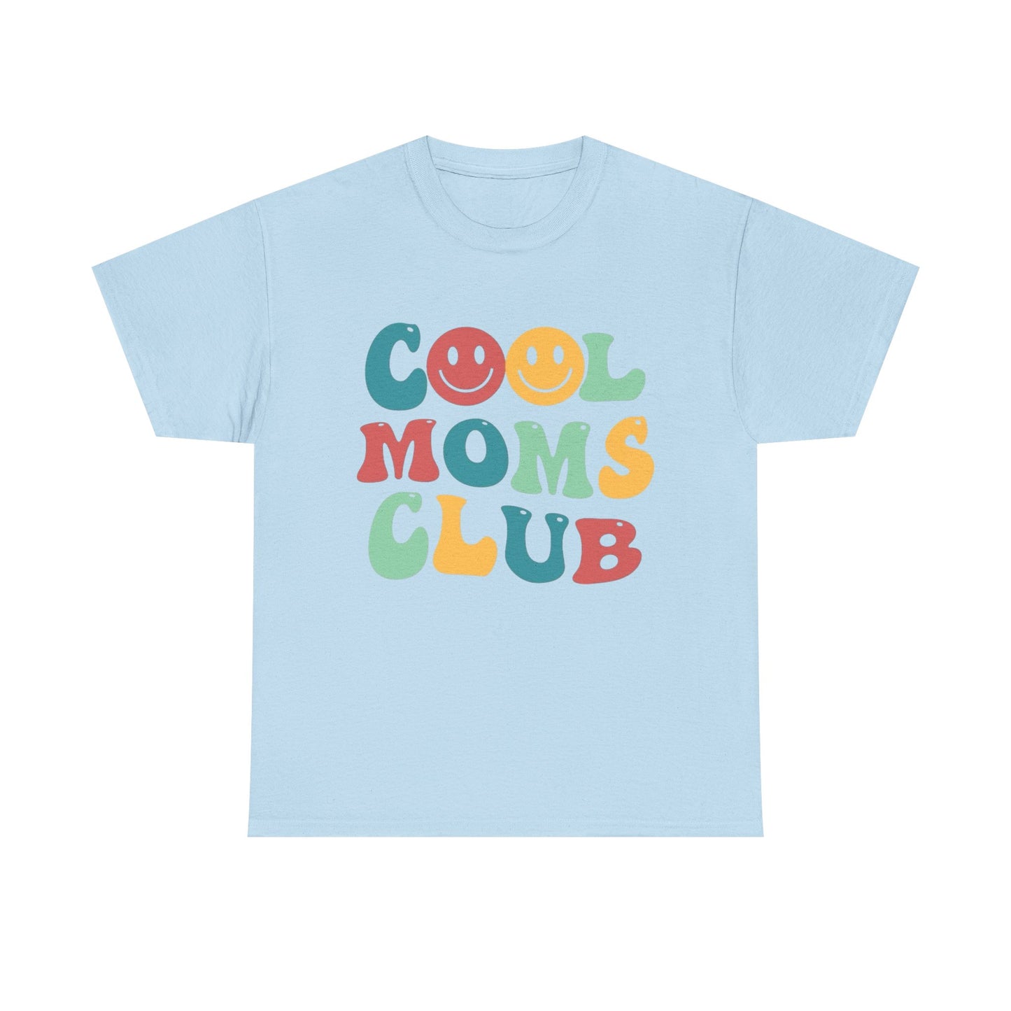 Cool Moms Club Women's Graphic T Shirt NEW MULTIPLE COLORS Gift Retro Design 90s