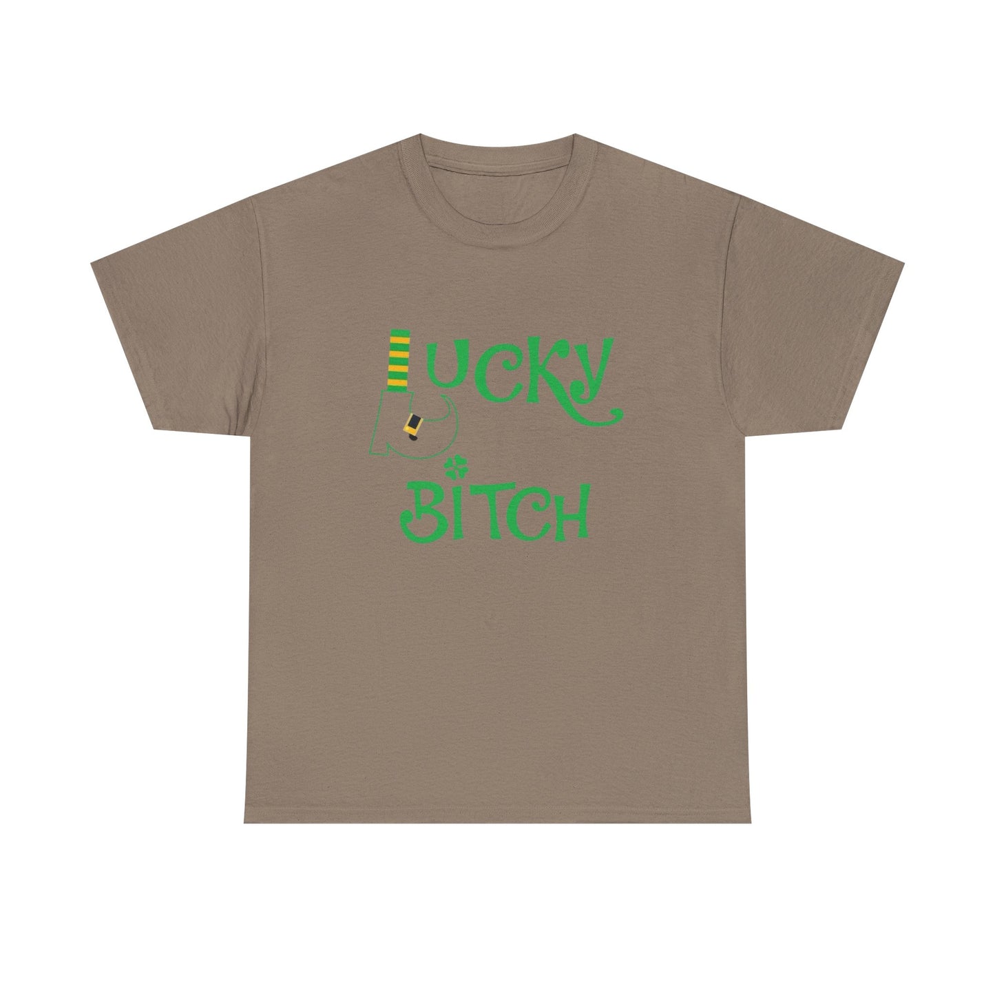 Lucky St Paddys Day Graphic T Shirt NEW Unisex Heavy Cotton Tee