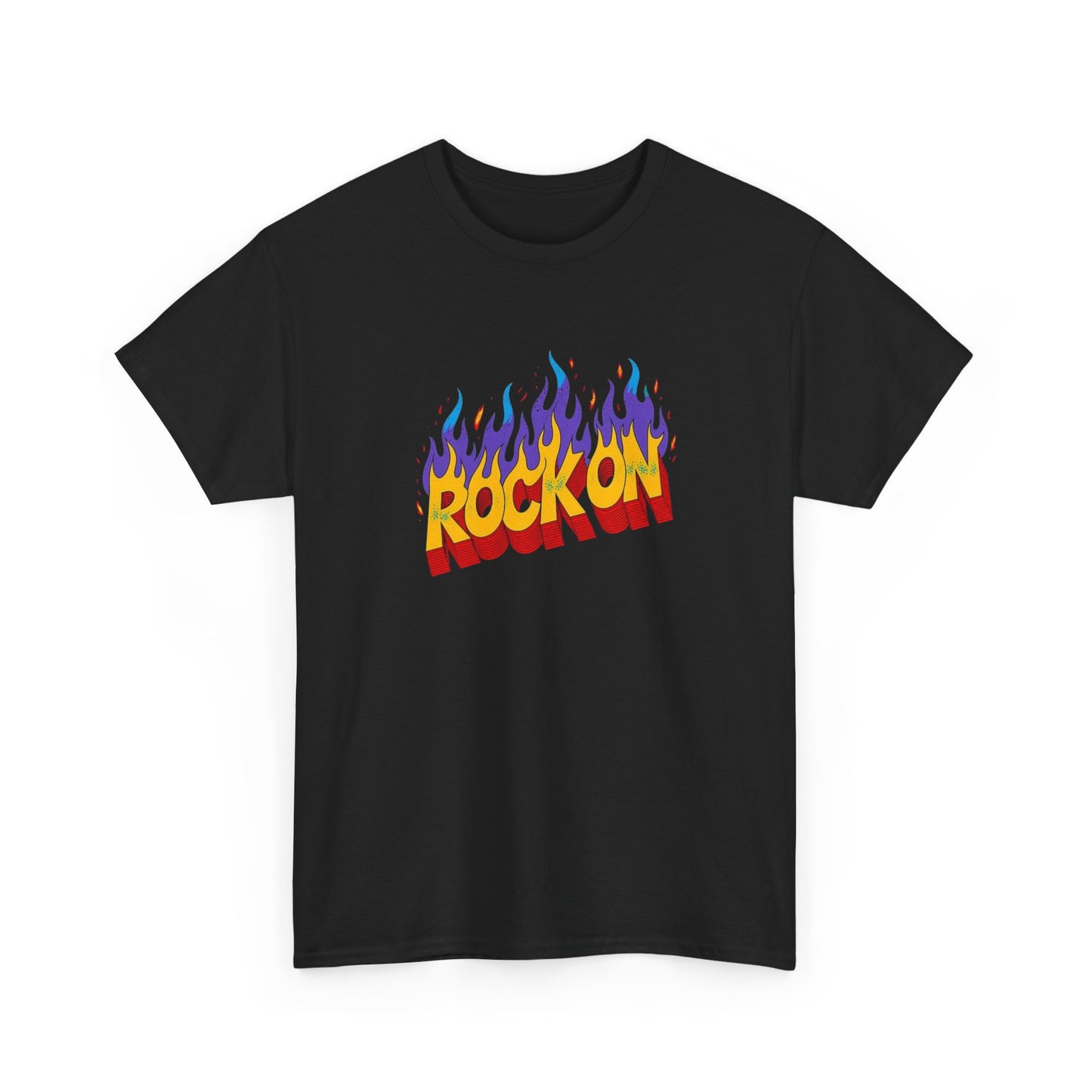 Rock On Graphic T Shirt NEW Adult Unisex Heavy Cotton Tee