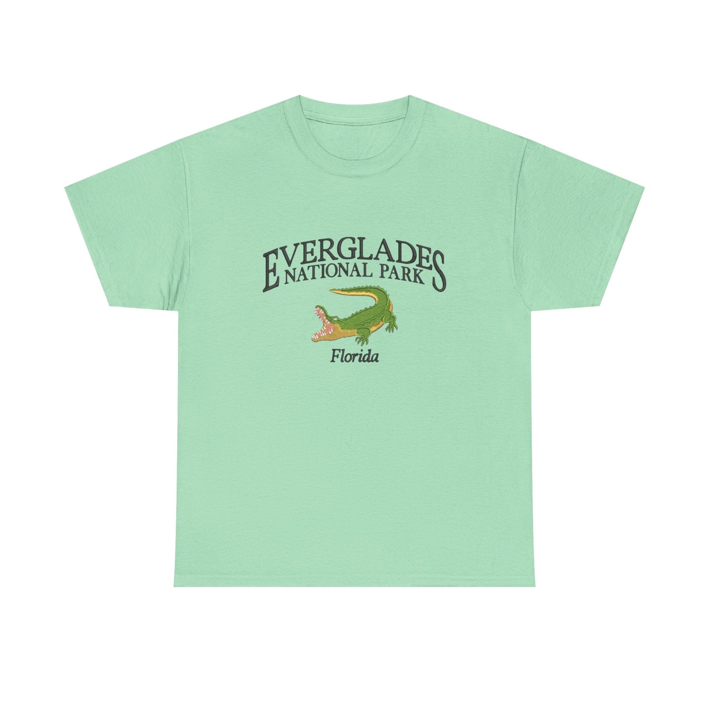 Florida Everglades Graphic T Shirt NEW Unisex Heavy Cotton Tee