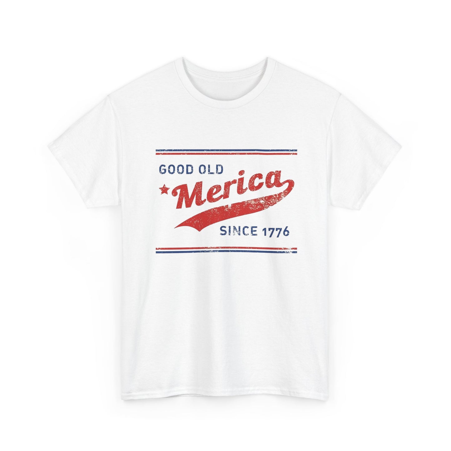 Good Old America Graphic T Shirt NEW ADULT Unisex Heavy Cotton Tee