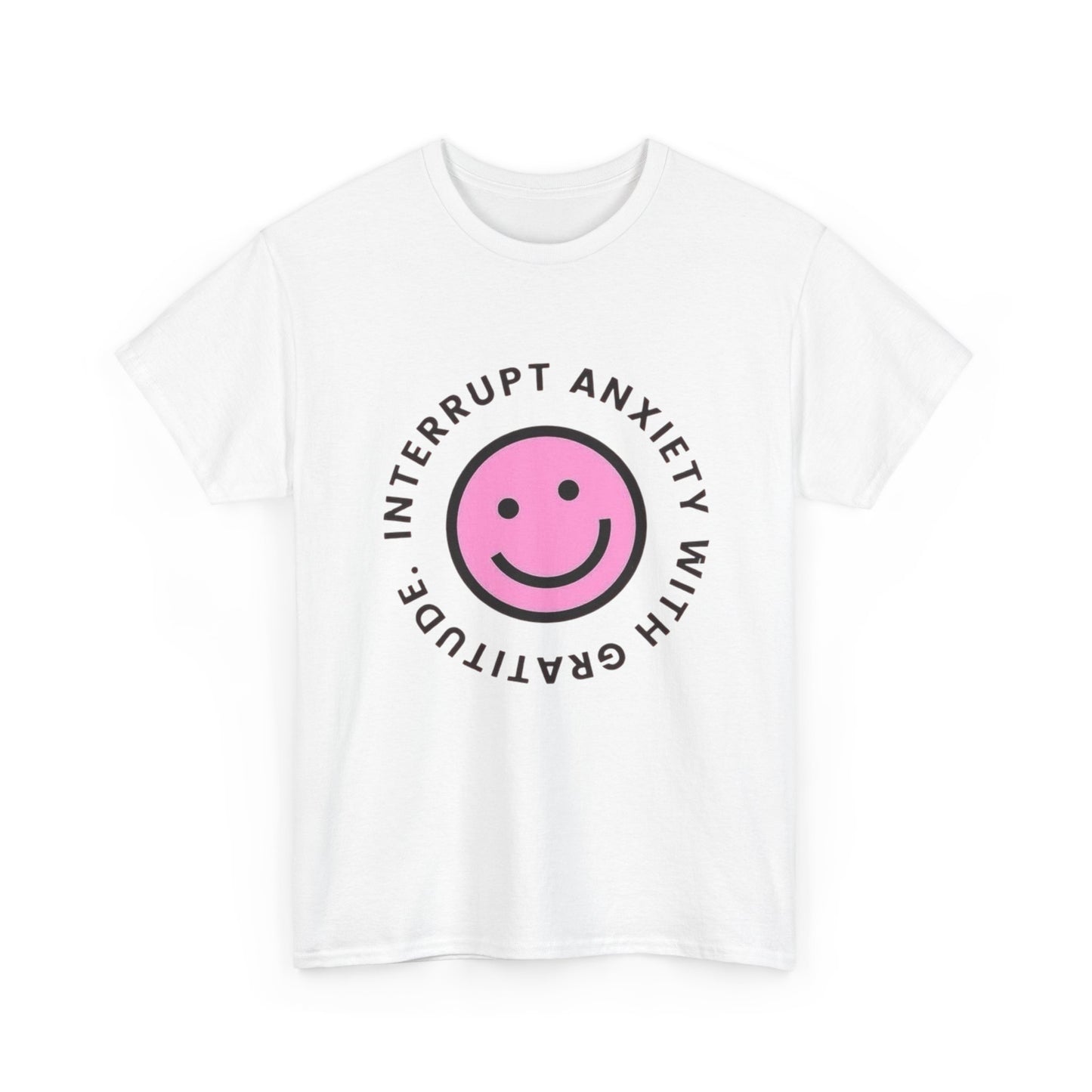 Interrupt Anxiety Graphic T Shirt NEW ADULT Unisex Heavy Cotton Tee