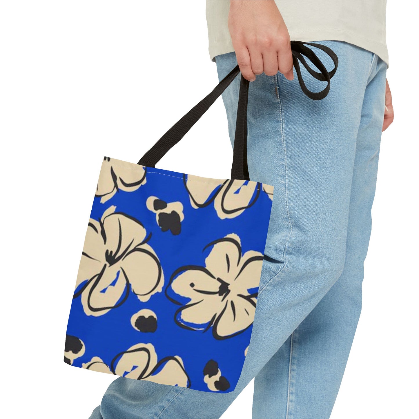 Caribbean Flowers All Over Print BRAND NEW Purse - Pocketbook - Travel Tote Bag