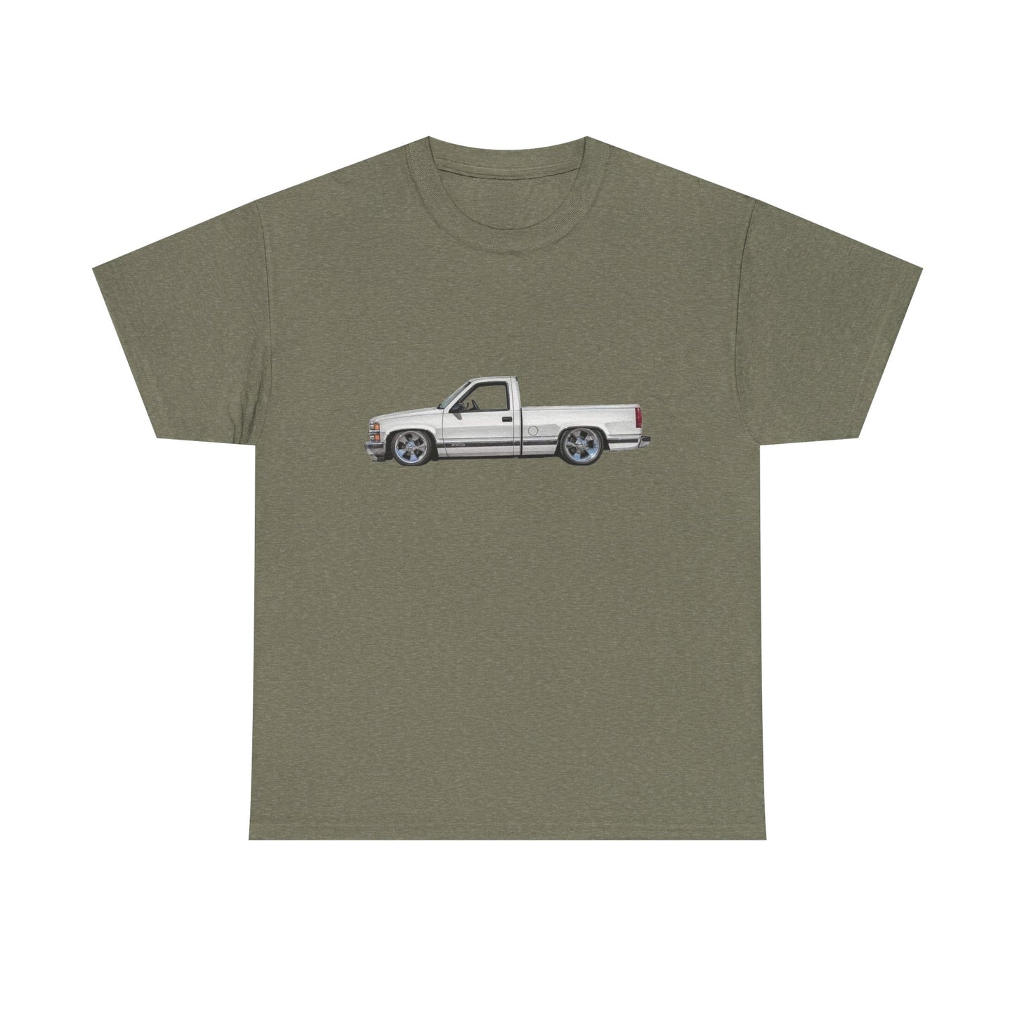 90's OBS Chevy Truck Graphic T Shirt Unisex Heavy Cotton Tee NEW