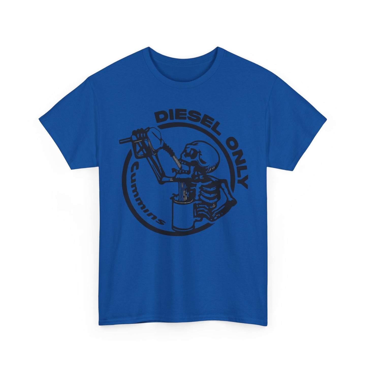 Diesel Only Cummins Graphic T Shirt Unisex Heavy Cotton Tee NEW