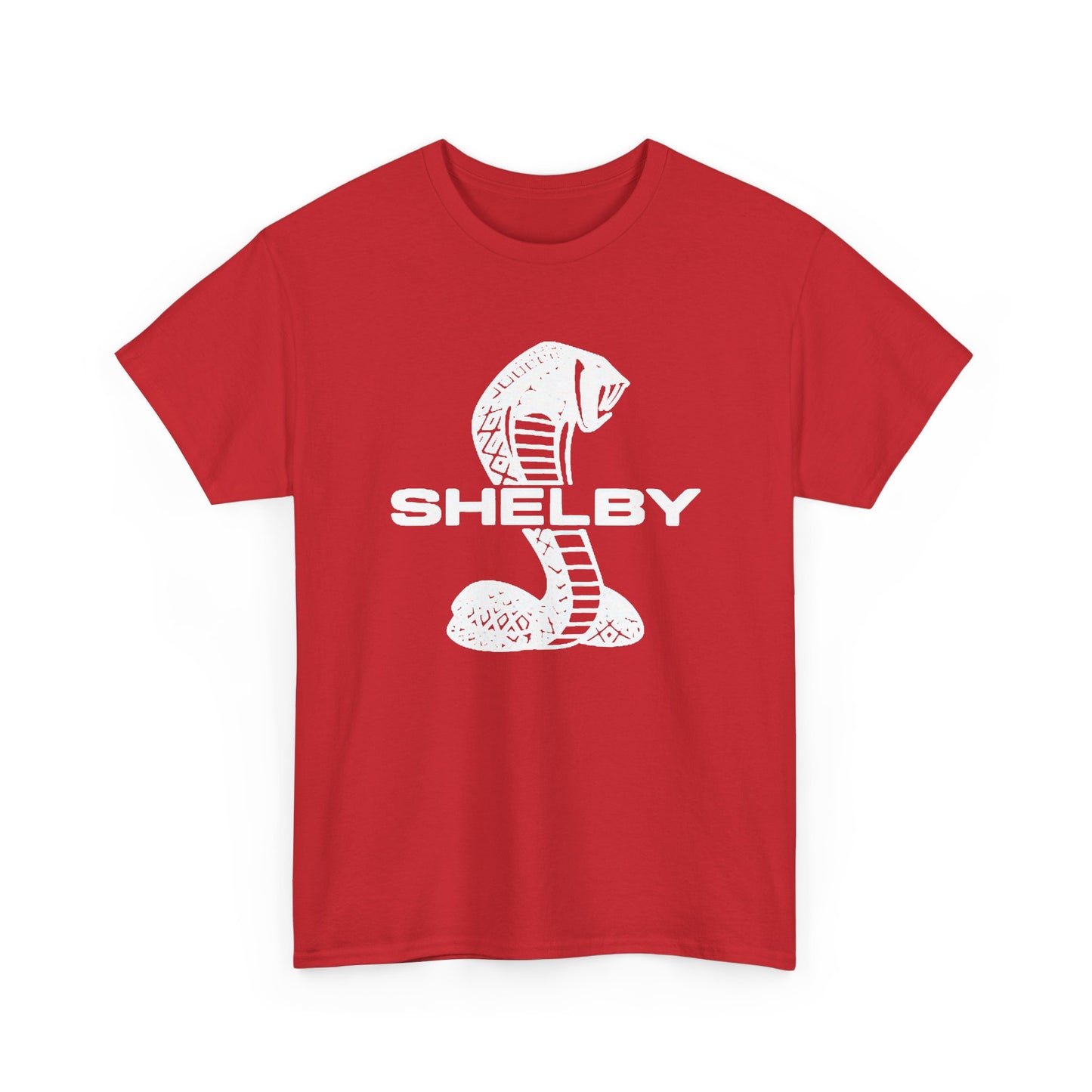 Shelby Graphic T Shirt Retro Ford Mustang Logo Vintage Unisex Heavy Cotton Tee
